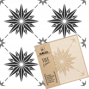 FestĆsablon Csempe CsempĂ©k Többször felhasznĂĄlhatĂł 25x25cm Minta SpanyolorszĂĄg Estrella