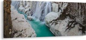 Kép - Izlandi természet (120x50 cm)