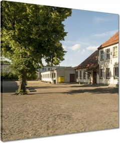 Vászonkép 50x50 Iskola Szegeden