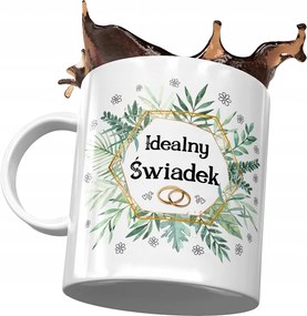 Vőfély Tanú Bögre Tökéletes Ajándék Nyomtatott Fotóval