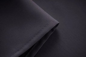 Függöny OXFORD LIGHT 140x250 cm, sötétszürke Felfüggesztés: Hullámos sínszalag