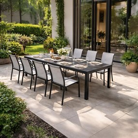 VIKING XXL +8x MOOREA Kerti bútor szett