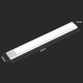 LED alatti lámpa szenzorral LED/2,5W/5V 3000 mAh 3000K