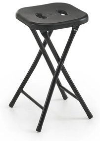 CO76 összecsukható fürdőszobai szék fekete
