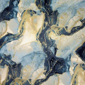 Arthouse Signature 1 Abstract Marble arany-fehér márvány mintás papír tapéta – 693404