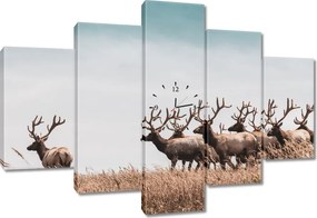 Faliórák 150x105 Szarvasok kenyere