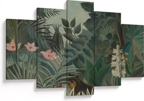 Kép - Henri Rousseau, The Equatorial Jungle, reprodukciók (150x105 cm)