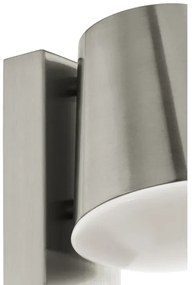 Eglo 97484 - LED Dimmelhető kültéri fali lámpa CALDIERO-C 1xE27/9W/230V matt króm