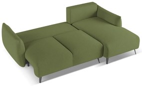 Zöld sarokkanapé (jobb oldali) Malie – Makamii