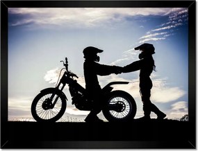 Poszterek keretben 40x30 Motorkerékpár Motorkerékpárok