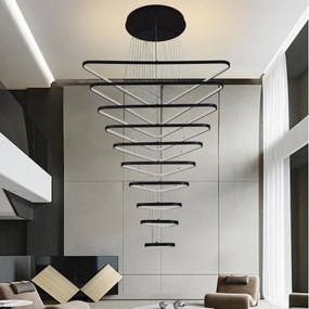 LED dimmelhető csillár zsinóron LED/385W/230V 3000-6500K + távirányítás