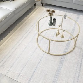 BERLIN konferencia asztal 80x45 cm arany/átlátszó