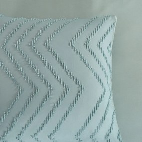 Világoszöld kétszemélyes hosszabbított mikroszálas ágyneműhuzat 200x220 cm Pure Zigzag – Good Morning