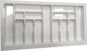 Evőeszköztartó Betét Fiókhoz 100 Fehér 935X490 Konyhai