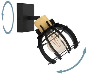 Eglo 43926 - Fali spotlámpa STILLINGTON 1xE27/40W/230V