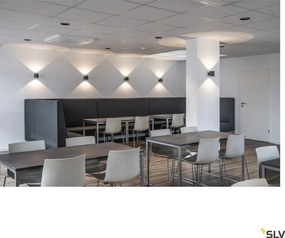 SLV 1003847 NUMINOS DL M Fürdőszobai Beépíthető Lámpa Fekete LED IP44