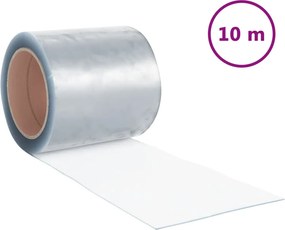 vidaXL átlátszó PVC ajtófüggöny 200 mm x 1,6 mm 10 m