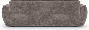 Szürkésbarna zsenília kanapé 250 cm Nelia Big – Ropez