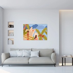 Kép - Élvezd az életed (90x60 cm)