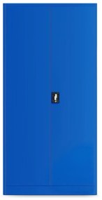 Fém műhelyszekrény polcokkal BRUNO, 920 x 1850 x 500 mm, kék