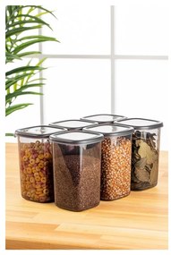 Élelmiszertartó doboz szett 6 db-os Fresco – Hermia