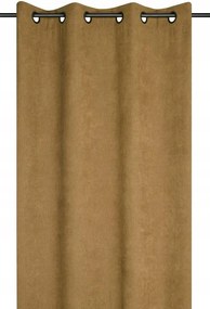 Készfüggöny Dandy 140x260 camel vastag kordbársony Boho retro