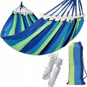 Kerti Függőágy XXL Brazil 270x150 Kétszemélyes Huzat Szett Nagy WZ4