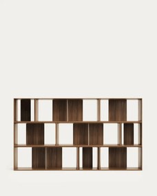Natúr színű moduláris polcrendszer diófa dekorral 67x38 cm Litto – Kave Home