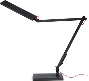 RENDL NORMA DIMM stolní černá/červená 230V LED 10W 100° 3000K 4000K 6500K