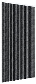 antracitszürke zsenília rovarfüggöny 100 x 220 cm