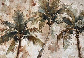 Fotótapéta fa pálmalevelek pálmafa ragasztó ajándék 208 x 146