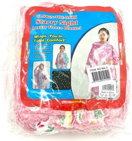 Gyerek pulóver - sötétben világító - rózsaszín