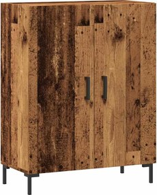 vidaXL antik fa színű szerelt fa tálalószekrény 69,5 x 34 x 90 cm
