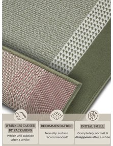 Zöld szőnyeg 160x230 cm Band – Hanse Home