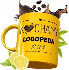 Prémium Arany Bögre Logopédusnak Ajándék Nyomtatott Fotóval