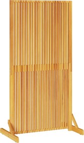 vidaXL Magánszféra Képernyő Barna 79.5 x 50 x 150 cm Tömör akácfa