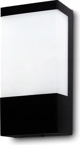 Kültéri Fali Lámpa Led Homlokzati Kerti Lámpa E27 Fekete