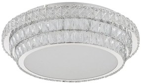 Globo 68157-58- LED dimmelhető mennyezeti lámpa KLARA 58W/230V 2700-6000K átm.60cm fehér+távirányító