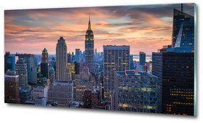Üvegkép nyomtatás Manhattan new york city osh-131426283