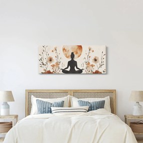 Kép - Narancssárga jóga (120x50 cm)