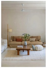 Krémszínű mosható kézi szövésű pamut szőnyeg 200x300 cm Mosaic – Lorena Canals