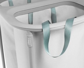 Világosszürke textil szennyeskosár 2x40 l Duo – Joseph Joseph