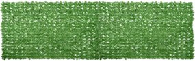 vidaXL zöld leveles erkélyparaván 500 x 150 cm