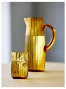 Kusintha narancssárga üveg kancsó, 1,2 l - Bitz
