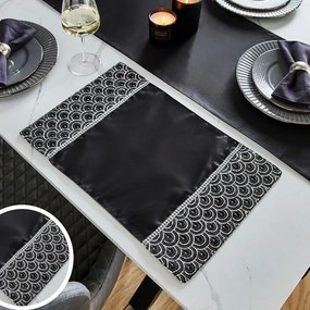 Textil tányéralátét szett 4 db-os 30x46 cm Deco Sequin – Catherine Lansfield