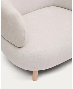 Bézs zsenília fotel Luisa – Kave Home