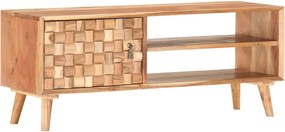 vidaXL tömör akácfa TV-szekrény 100 x 30 x 40 cm