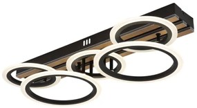 Globo 67360D4 - LED mennyezeti lámpa BLEVINS 34W/230V 3000/4200/600K 25x74,5 cm