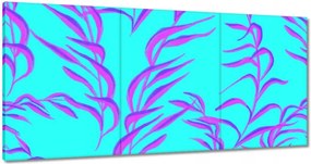 Vászonkép 180x90 Modern levél minta