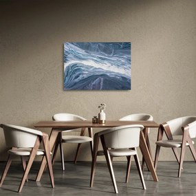 Az absztrakció képe (üvegen) (70x50 cm)